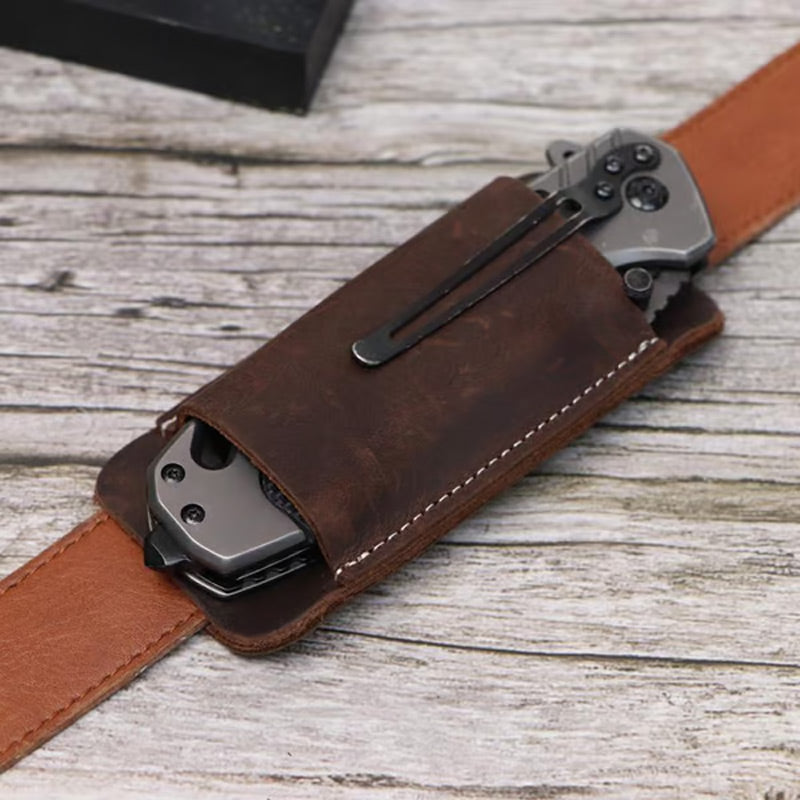 Wearable Belt Portable Folding Knife Holster