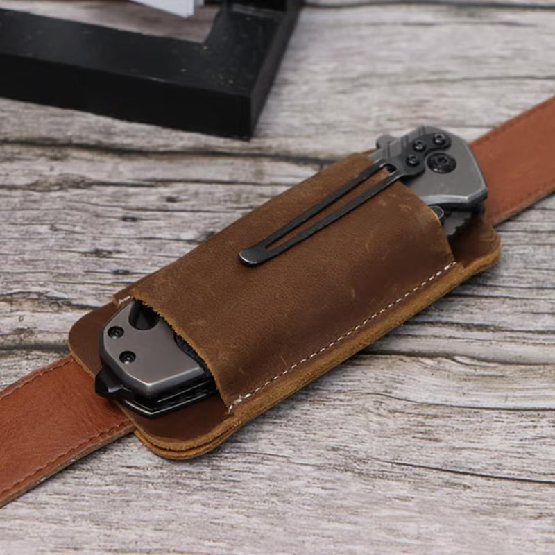 Wearable Belt Portable Folding Knife Holster