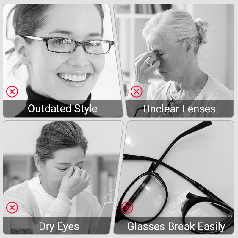 Cat Eye Reading Glasses with Blue Light Blocking