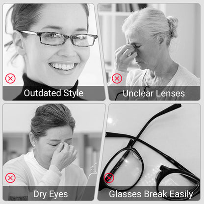 Cat Eye Reading Glasses with Blue Light Blocking