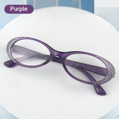 Cat Eye Reading Glasses with Blue Light Blocking