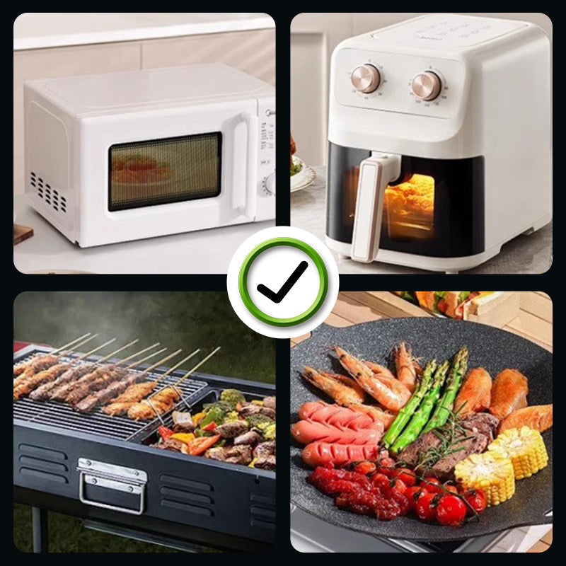 Stainless steel spit rack for 7.5 liter and 6.4 liter hot air fryers