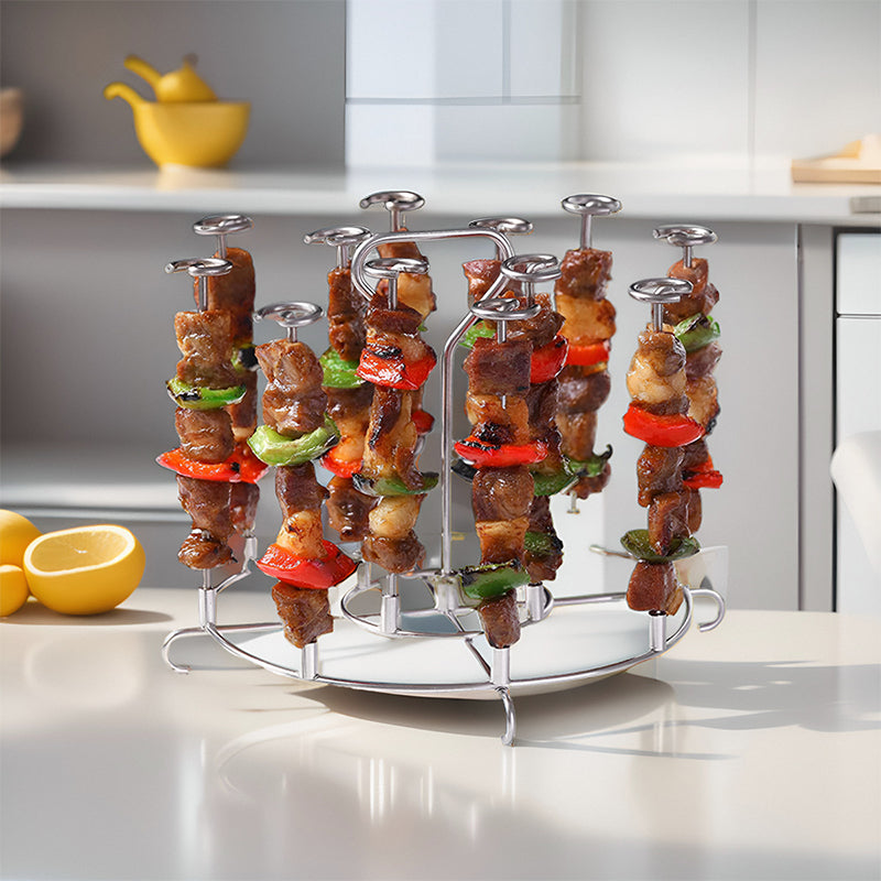 Stainless steel spit rack for 7.5 liter and 6.4 liter hot air fryers