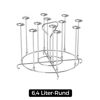 Stainless steel spit rack for 7.5 liter and 6.4 liter hot air fryers