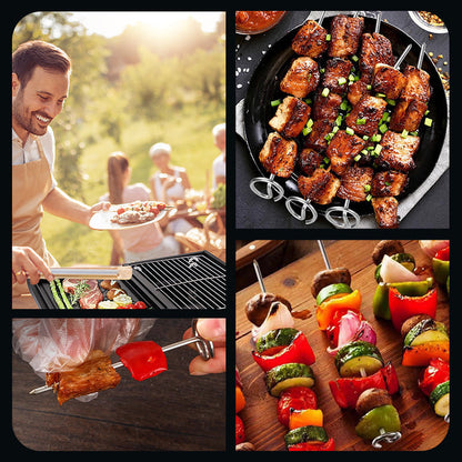 Stainless steel spit rack for 7.5 liter and 6.4 liter hot air fryers