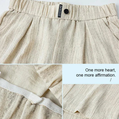 High-Waisted Comfortable Breathable Wide-Leg Pants