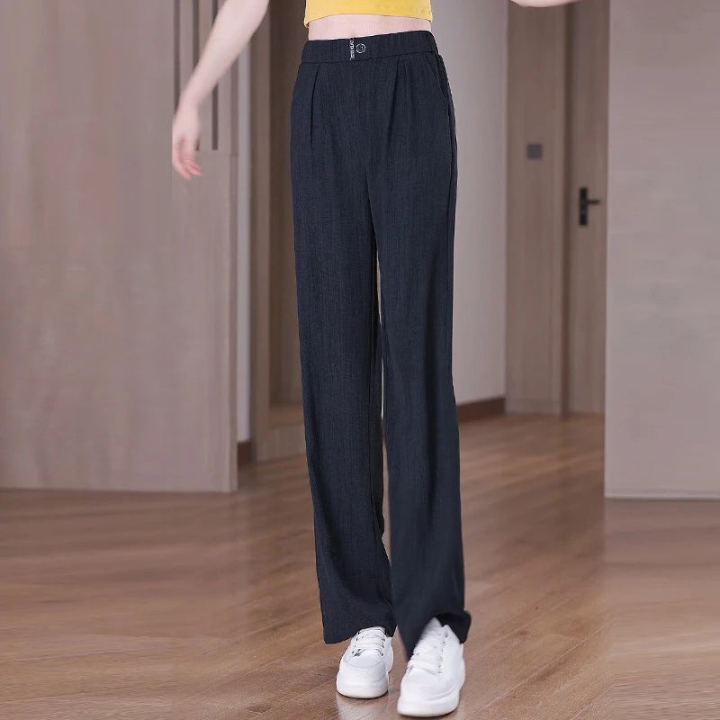 High-Waisted Comfortable Breathable Wide-Leg Pants