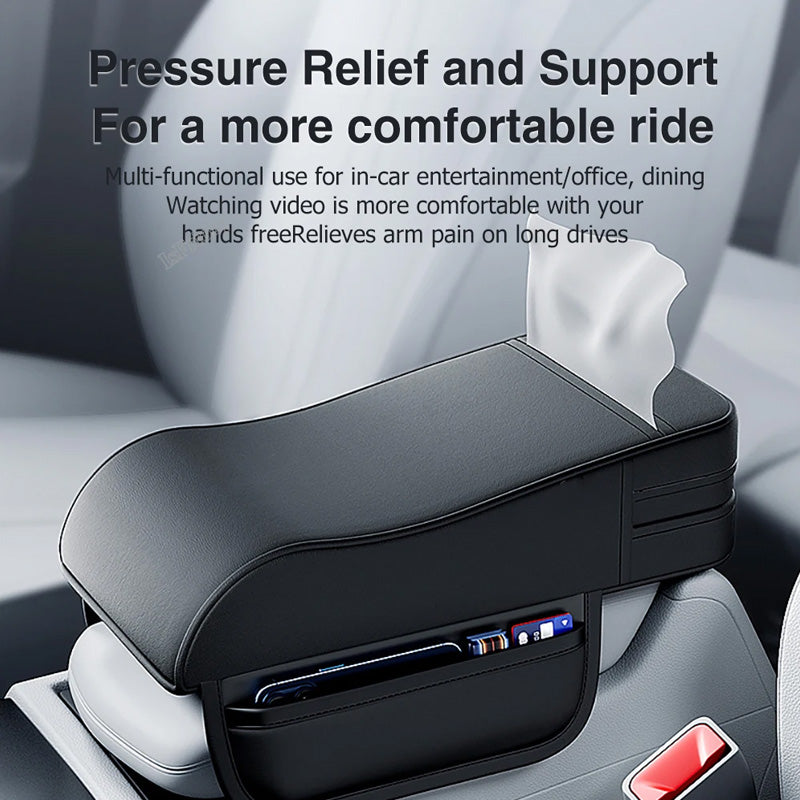 Multi-Function Storage Armrest Box
