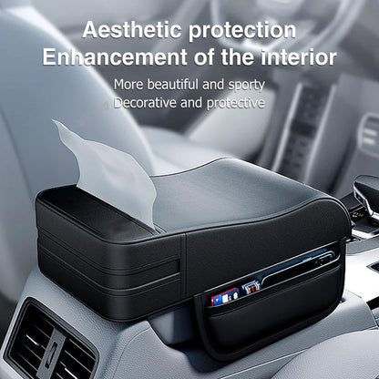 Multi-Function Storage Armrest Box