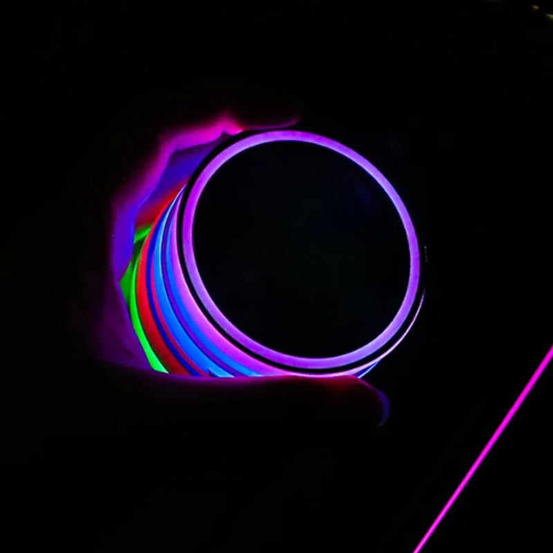 Car LED Atmosphere Light Cup Holder Pad