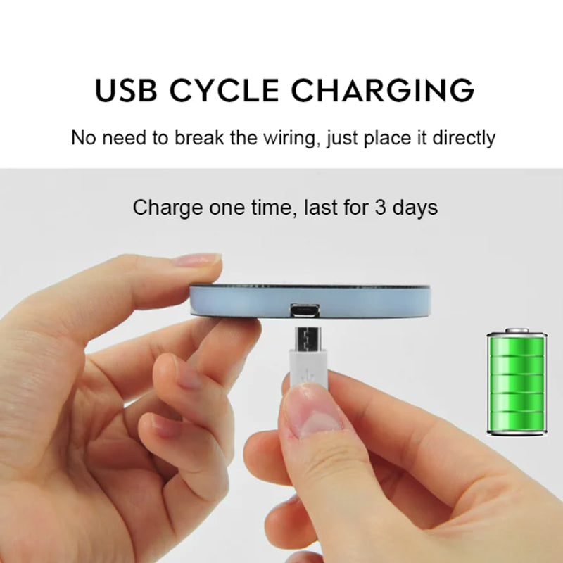 Car LED Atmosphere Light Cup Holder Pad