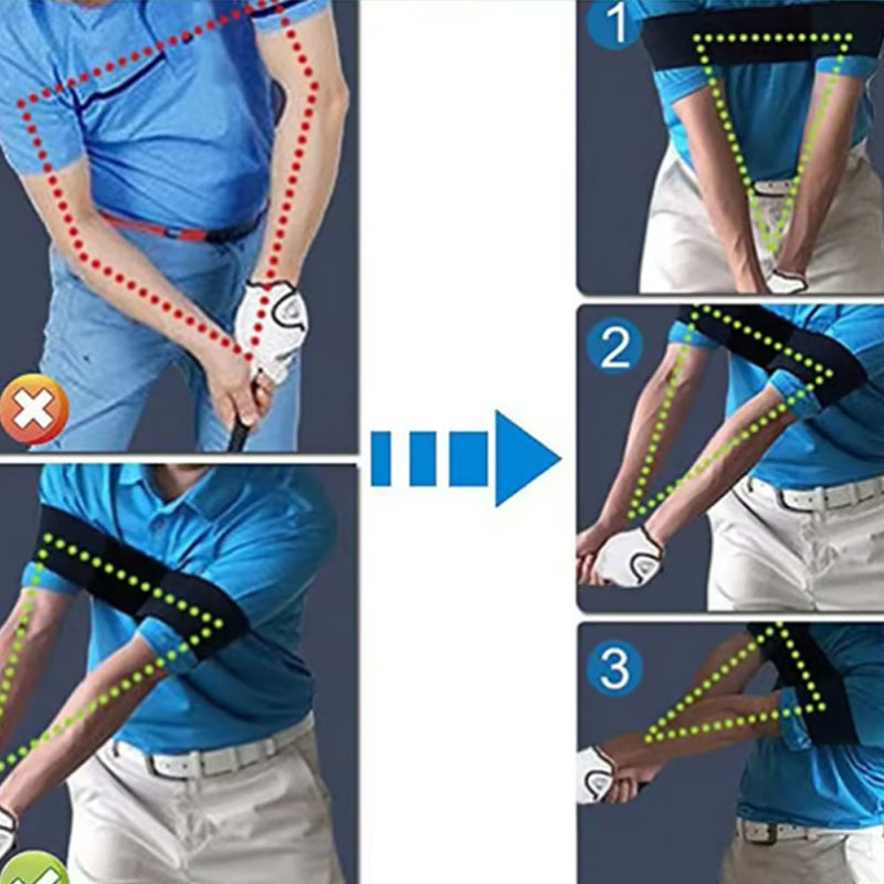Golf Swing Arm Correction Training Band