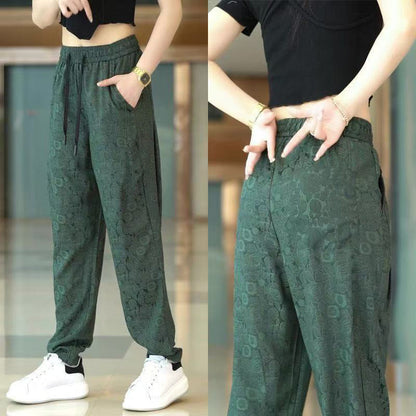 ✈️Free shipping when you buy 2✈️Ice Silk Boho Printed Drape Pants