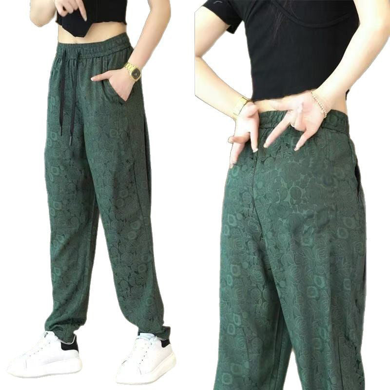 ✈️Free shipping when you buy 2✈️Ice Silk Boho Printed Drape Pants