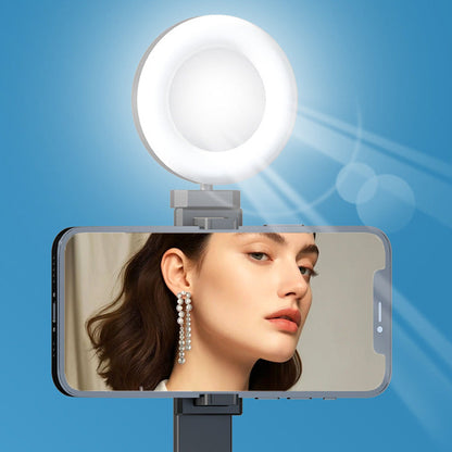 Aluminum Alloy 360-Degree Rotating Selfie Anti-Shake Tripod