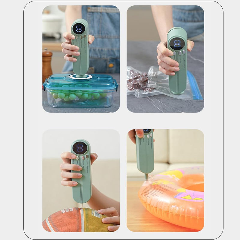 💥Portable Handheld Vacuum Food Preservation Packaging and Laminating Machine🍃