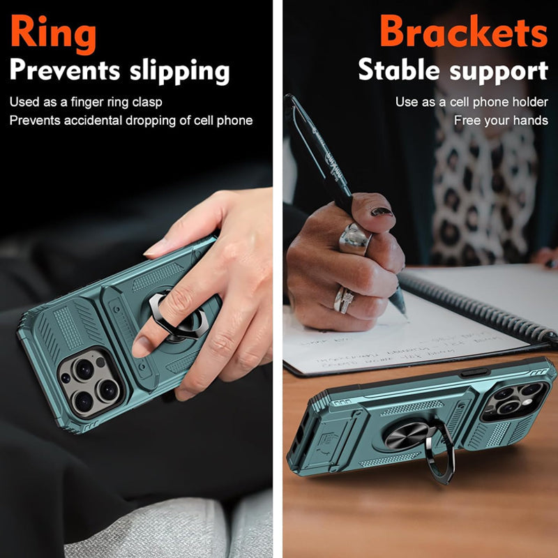 🥳2026 HOT SALE🥳💞50K+ SOLD! 📱💳 50% OFF! Magnetic Phone Case with Card Holder – built-in slot holds ID & bank cards, so you never leave home without them. No more rummaging through bags – cards stay with your phone, always! 🛡️✨