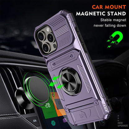 🥳2026 HOT SALE🥳💞50K+ SOLD! 📱💳 50% OFF! Magnetic Phone Case with Card Holder – built-in slot holds ID & bank cards, so you never leave home without them. No more rummaging through bags – cards stay with your phone, always! 🛡️✨