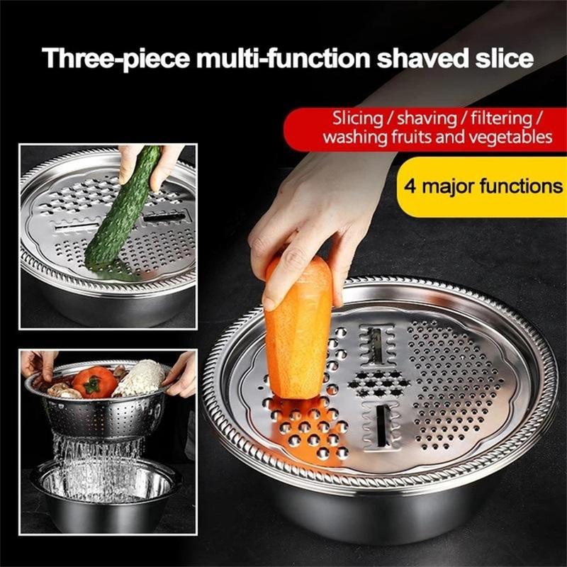 Multifunctional Stainless Steel Sink 🥒🥕🥔🍠