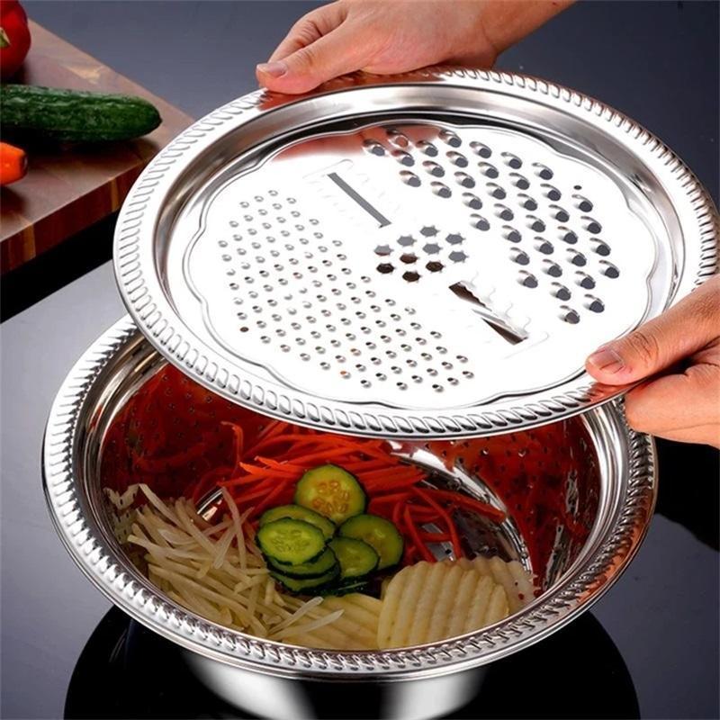 Multifunctional Stainless Steel Sink 🥒🥕🥔🍠