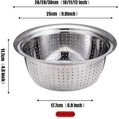 Multifunctional Stainless Steel Sink 🥒🥕🥔🍠