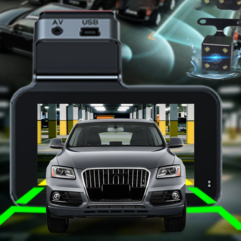 1080P WiFi Dual Dash Cam with Night Vision