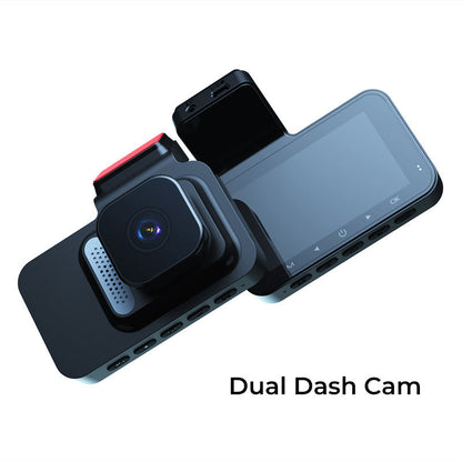 1080P WiFi Dual Dash Cam with Night Vision