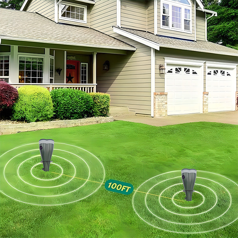 🐭50K+ SOLD!🌱57% OFF! 🚫Waterproof Solar Mole Deterrent
