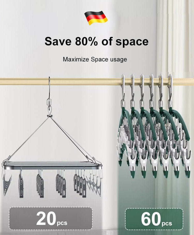 👗 Clothing Organizer Hangers – Store More Clothes Without Taking Up Closet Space