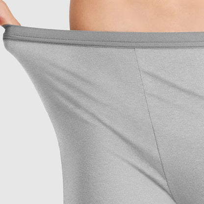 Men's Solid Soft Breathable Boxer Briefs