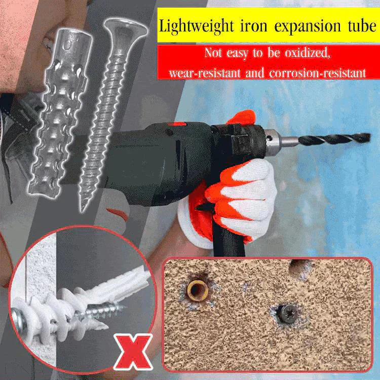 🔥It's on sale right now👉Upgraded Serrated Iron Expansion Screw💥50% off for a limited time ⏳ Hurry up and get one for your home!
