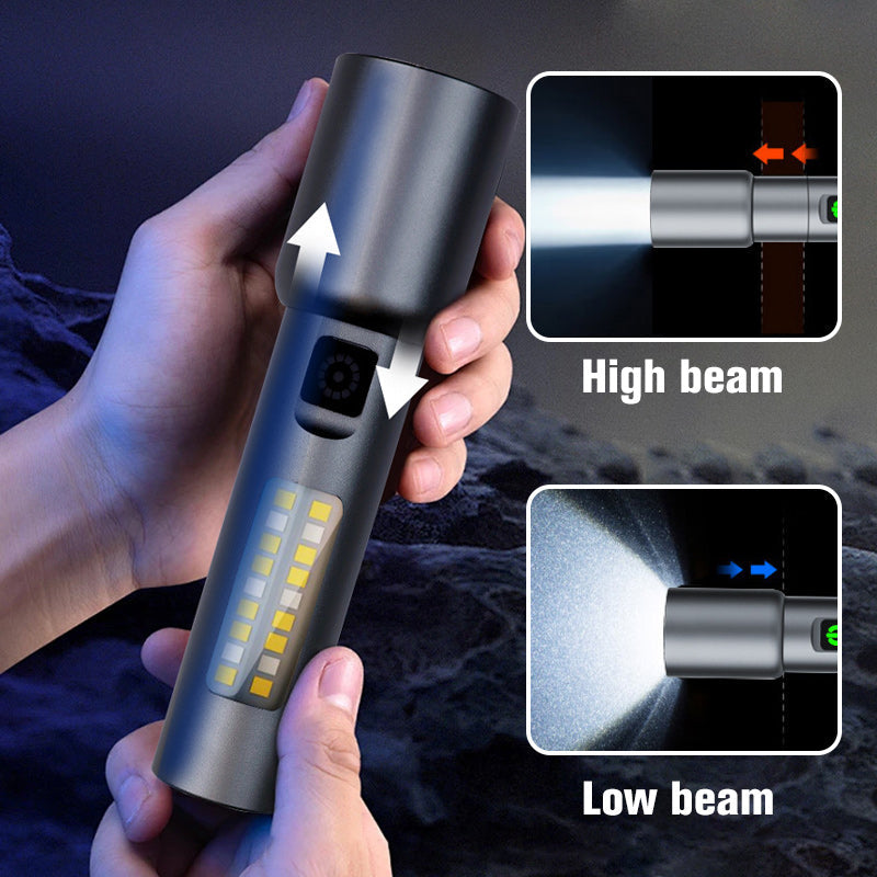🔥2025 HOT SALE🔥Ultra-Bright Zoomable Flashlight