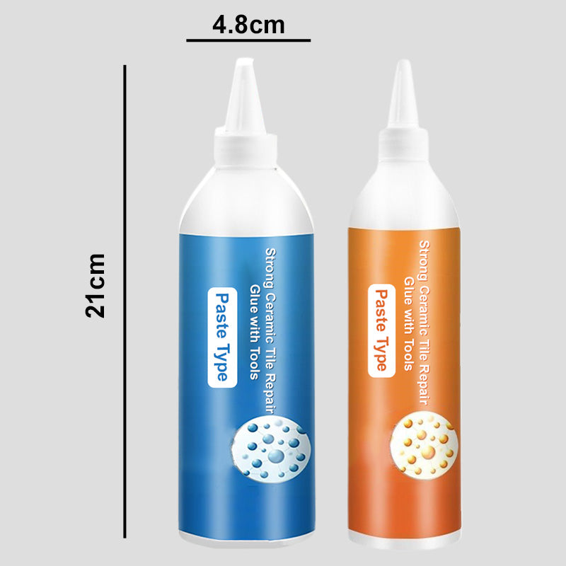 Strong Ceramic Tile Repair Glue with Tools（50% OFF）