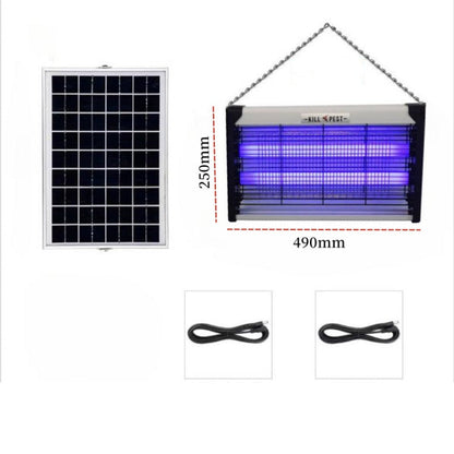 3500V High Powered Solar Bug Zapper for Indoor & Outdoor