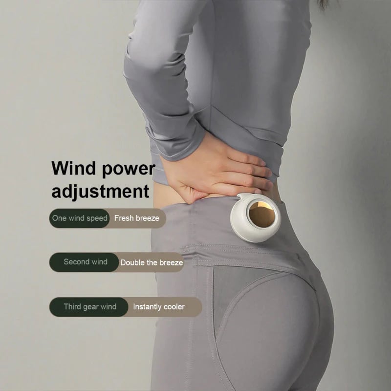 🎁Hot Sale 50% OFF⏳Small Whirlwind Clip Waist Neck Fan