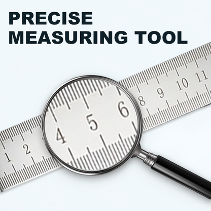 Multifunctional Portable Self-Defense Stainless Steel Ruler