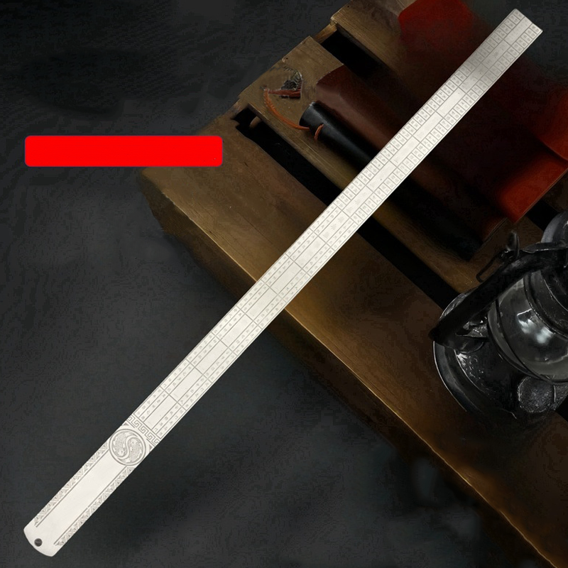 Multifunctional Portable Self-Defense Stainless Steel Ruler