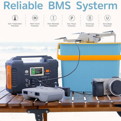 ⚡⚡200W Portable Power Station with Display