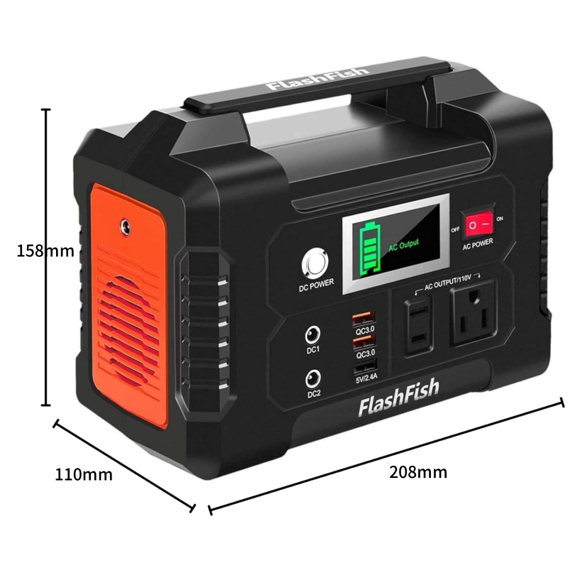 ⚡⚡200W Portable Power Station with Display