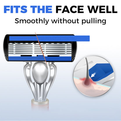 Advanced Manual Shaving Razor Blade Set