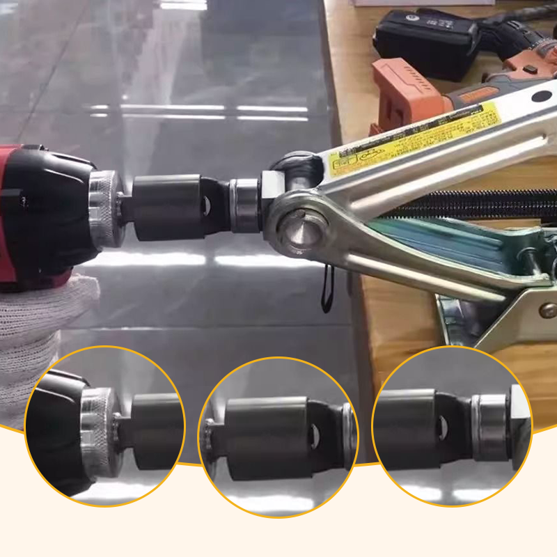🚗Universal Jack Socket Adapter for Hand Drill