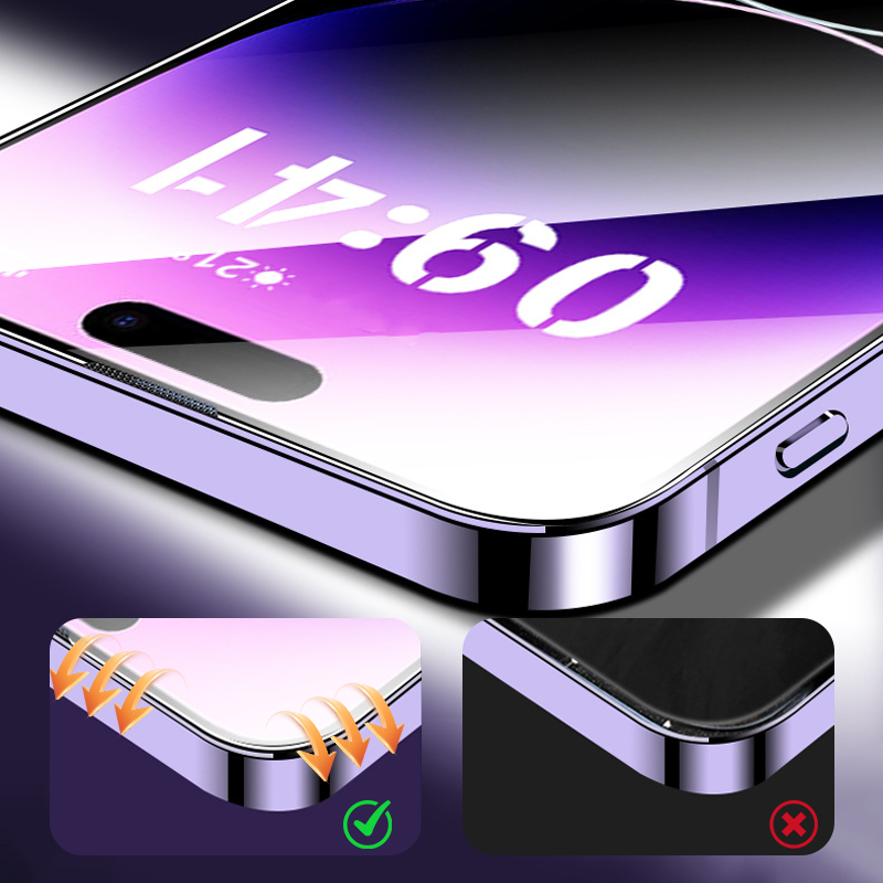 📱HD Screen Protector for iPhone Series - Auto-Dust Removal Installation✨