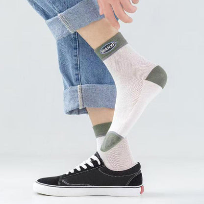 Anti-Odor Mesh Breathable Sports Socks