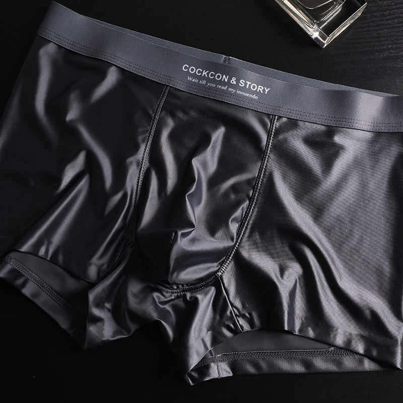 🔥BUY 2 GET 10% OFF🔥Men's Satin Ice Silk Briefs