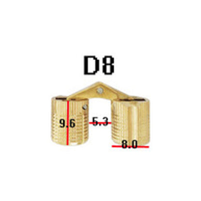 Concealed Brass Hinges