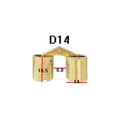 Concealed Brass Hinges