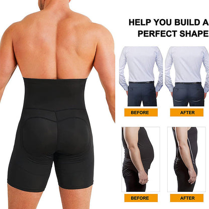 Men's High-Waisted Butt Lifter Shapewear