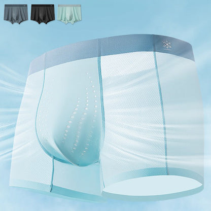 Men’s Cooling Fabric Mesh Boxer Briefs 3-Pack