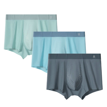 Men’s Cooling Fabric Mesh Boxer Briefs 3-Pack