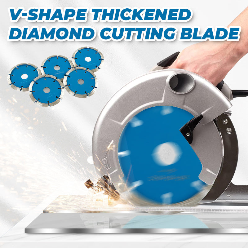 V-Shape Thickened Diamond Cutting Blade